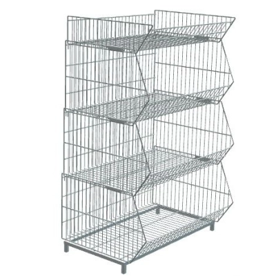 Горка из корзин ГК1 (1 шт 830х600х150 мм, 3 шт 830х600х380 мм)