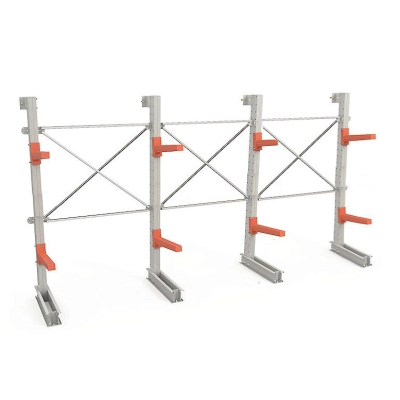 Консольный стеллаж для склада 2500x4500x750 (8 консолей)