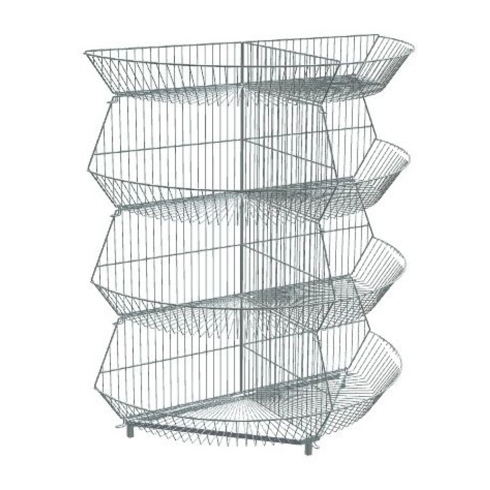 Горка из корзин ГК2 (1 шт 1200х600х150 мм, 3 шт 1200х600х380 мм)
