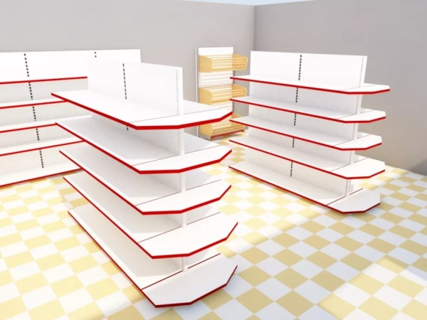 Островные стеллажи: плюсы выбора и применения торгового оборудования