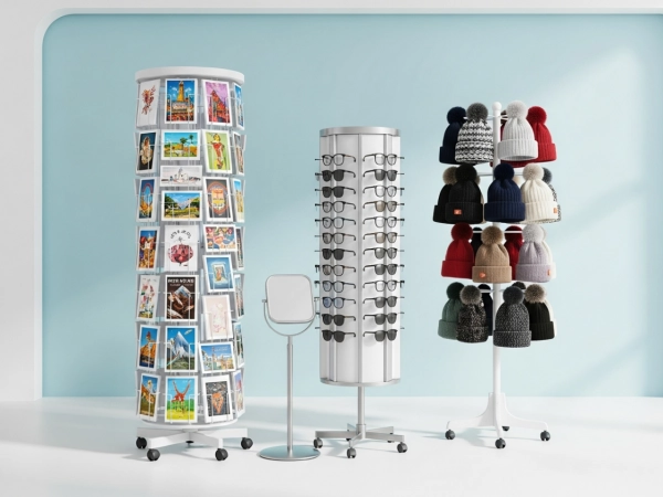 Торговые стойки для печатной продукции и аксессуаров: полный гайд по выбору